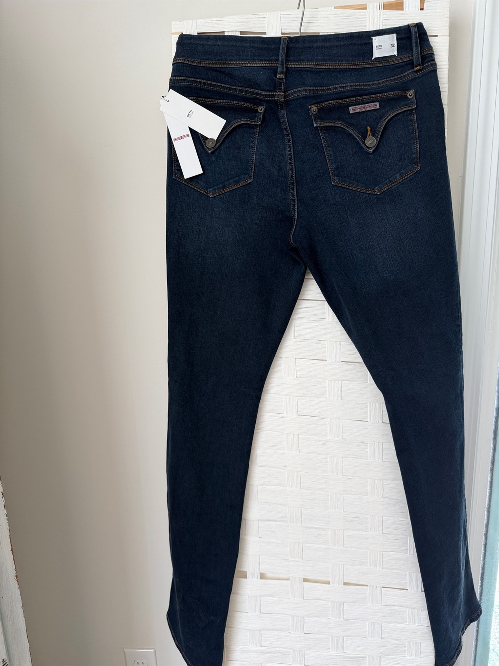 Hudson Jeans Skinny Jeans in Dark Indigo Wash